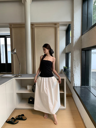 white fitted dress