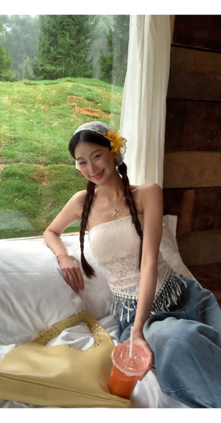 white lace vest 01