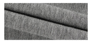 gray off-shoulder tee