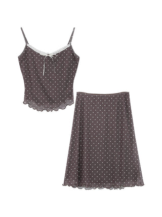polka dot set