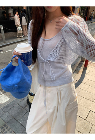 white wide pants
