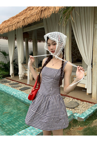 blue plaid dress 02