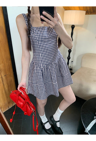 blue plaid dress 02