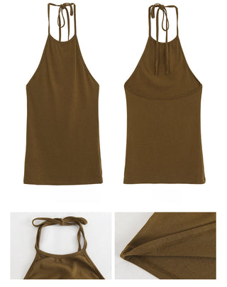 slim halter top