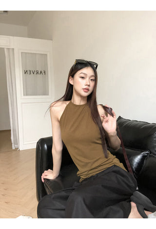 slim halter top