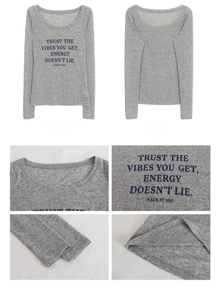 gray idle tee