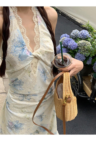 floral lace dress