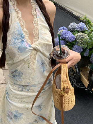 floral lace dress