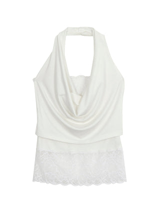 white lace camisole