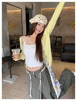 green wide overalls