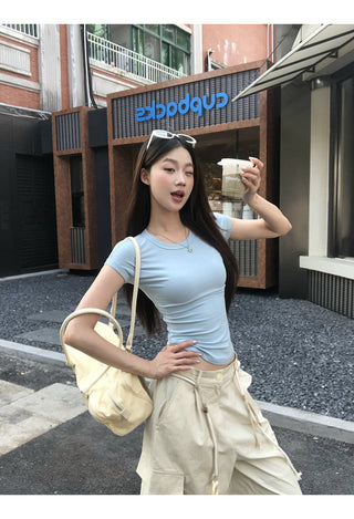 green wide overalls