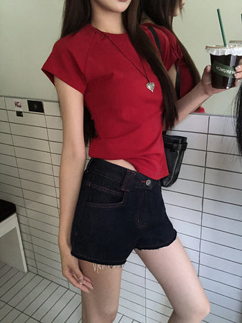 blue denim shorts 01