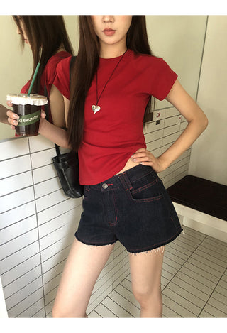 blue denim shorts 01