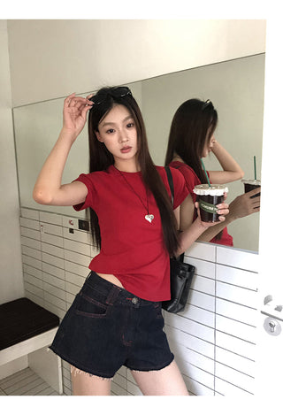 blue denim shorts 01