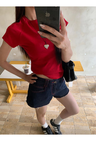 blue denim shorts 01