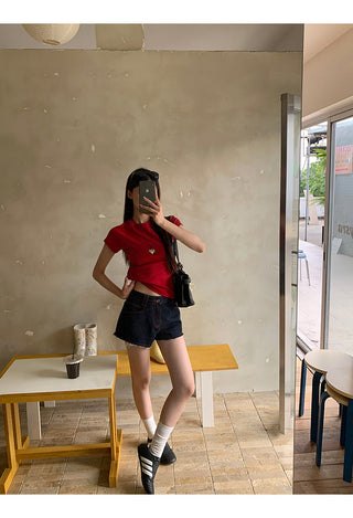 blue denim shorts 01
