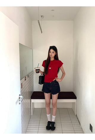 blue denim shorts 01