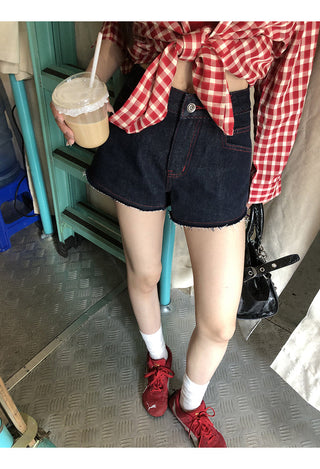 blue denim shorts 01