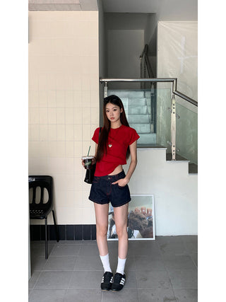 blue denim shorts 01