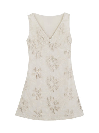 V-neck sling dress
