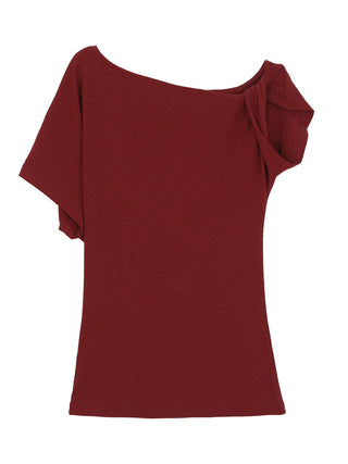 red retro top