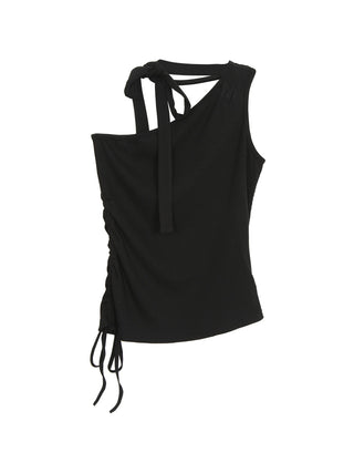 black slim top