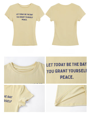 yellow unique top