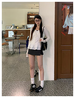 white lace cardigan