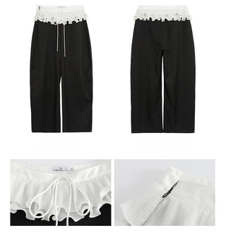 black wide pants