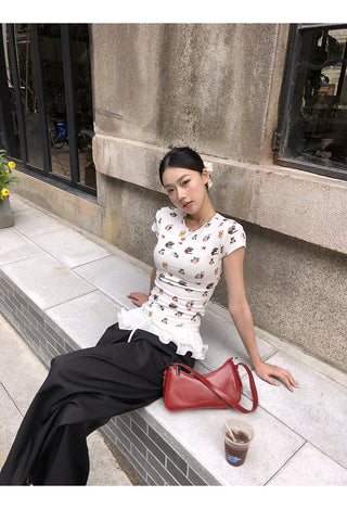 black wide pants