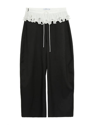 black wide pants