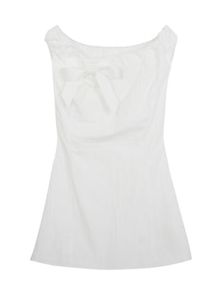 white petite dress