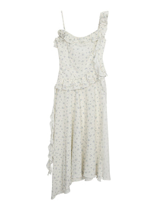 floral irregular dress