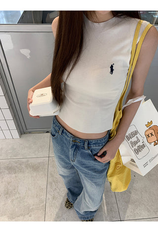blue wide jeans