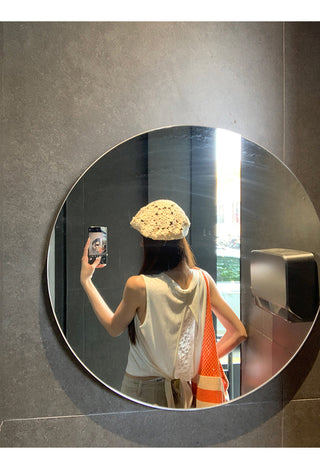 white lace top