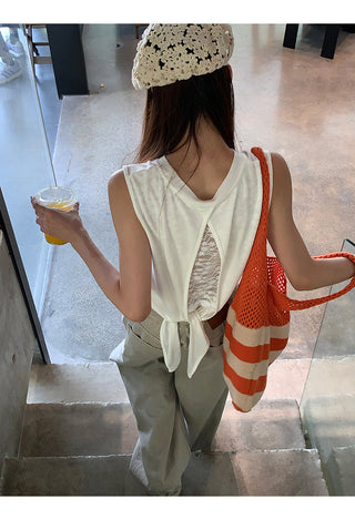 white lace top
