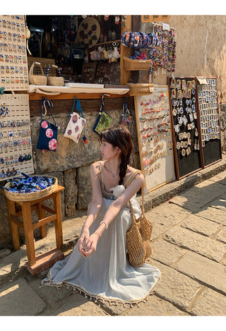French long dress