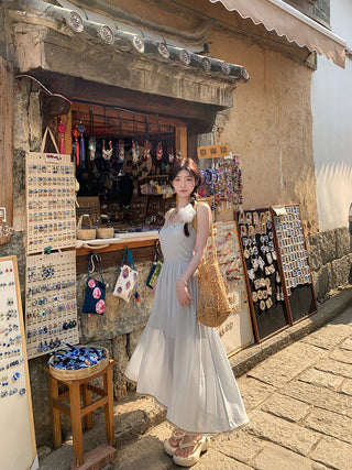 French long dress