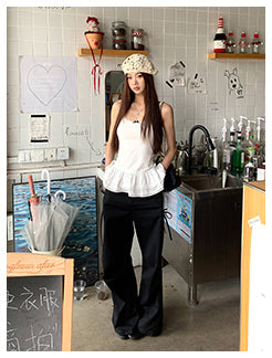 white niche camisole