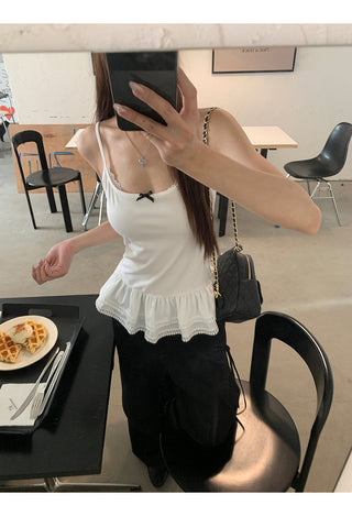 white niche camisole