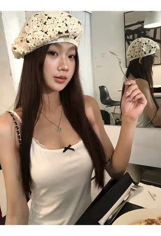 white niche camisole