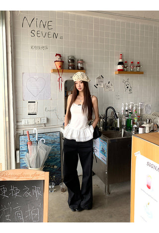 white niche camisole