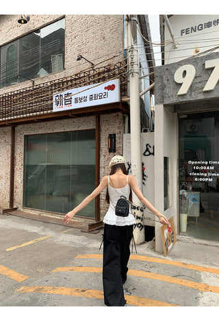 white niche camisole
