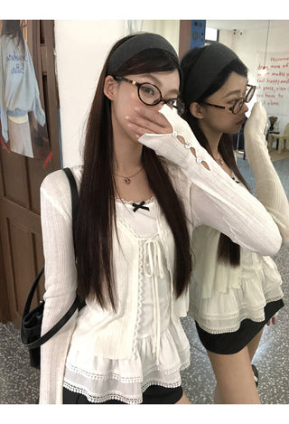 white niche camisole