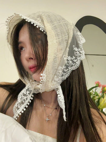 lace hair accessory
