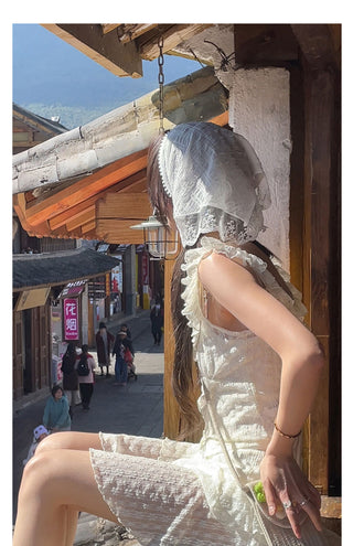 lace hair accessory