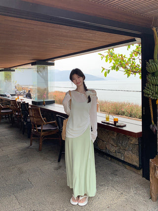 white elegant blouse