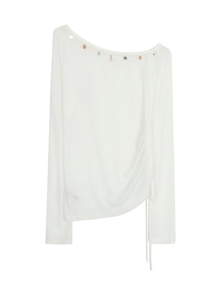 white elegant blouse
