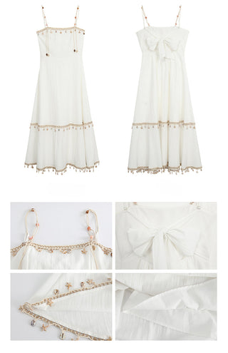 white A-line dress 03