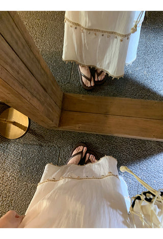white A-line dress 03